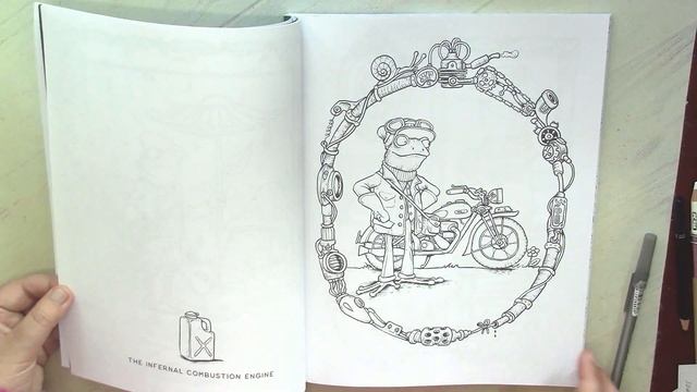 A Frogs Tale: A Mr. Fogherty Coloring Book by R.J. Hampson  Flip through adultcoloring