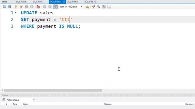 How  to use NULL, and NOT NULL in MySQL