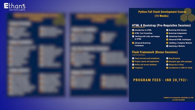 Python Programming & Python Full Stack Virtual Counselling