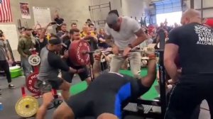 Thomas Davis, Bench Press 705 lbs (320 kg), 28 years old!