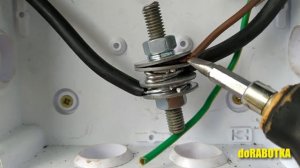 Как соединить медный провод и алюминиевый. Проверка через год использования. doRABOTKA