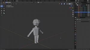 Как смоделировать и анимировать Low Poly персонажа в Blender 3D с помощью Rigify