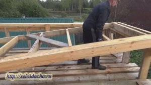 Маленький каркасный дом на сваях, для проживания, своими руками (ч. 19). Хитрая каркасная стена