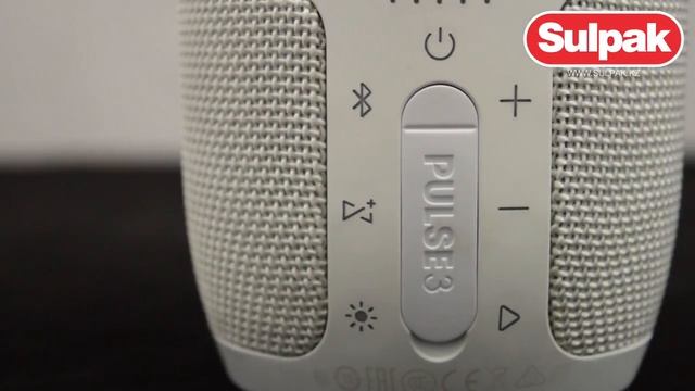 Портативная колонка JBL Pulse 3 JBLPULSE3WHTEU распаковка (www.sulpak.kz)