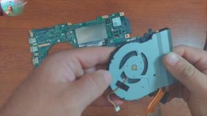 Asus K501U How to disassemble and reassemble laptop. Cleaning the notebook from dust