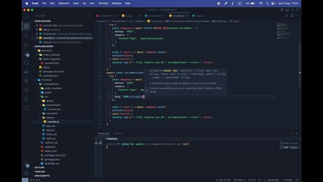 Створи простий FullStack App з Express.js, Vite, React, Redux Toolkit Query (RTKQuery), Postman ? смотреть онлайн