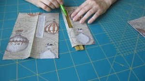 Как выполнить прорезной карман на молнии (для холдера, сумочки, кошелечка и т.д.)