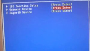 Настройка Биос AMD 64
