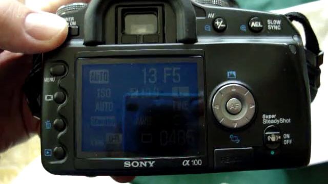 Sony A100 display flicker problem смотреть онлайн