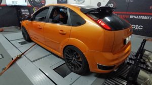 DYNO TEST | Ford Focus ST mk2 | stage 2 REVO | low boost 0.8 bar