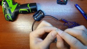 Крутая переделка налобного фонарика на li ion 18650. Своими руками. Пашет больше 24 часов без заряд