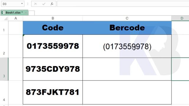 How to Create Barcodes in Excel Using Font IDAutomationHC39M [The Simple Way] смотреть онлайн
