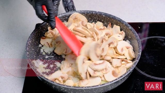 Перловка с грибами -рецепт из детства!