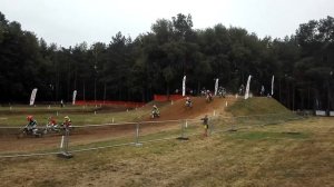 Мотокросс 65mx. Motocross. Чемпионат Польши по мотокроссу. Всхова. 1.09.2018