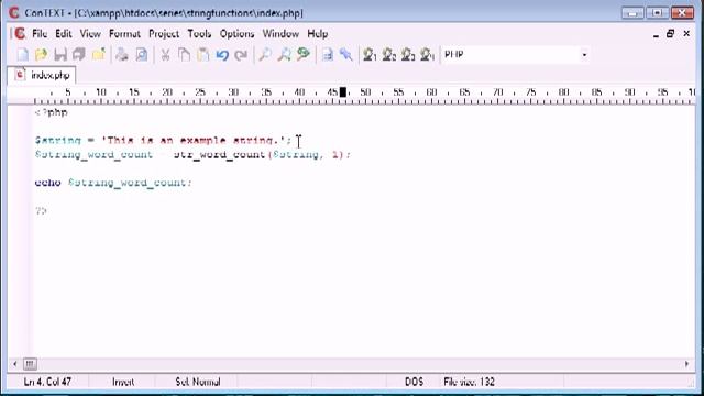 PHP Tutorial using String Functions Part 1