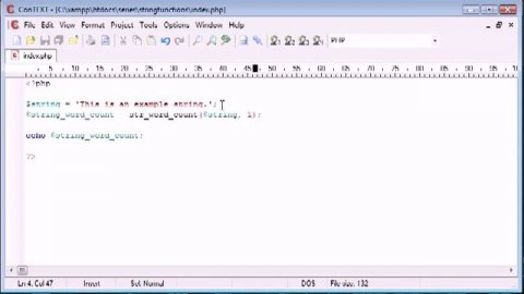 PHP Tutorial using String Functions Part 1