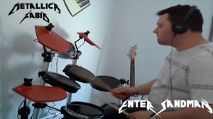 Metallica Enter Sandman Fábio - Drums Cover Millenium HD-100