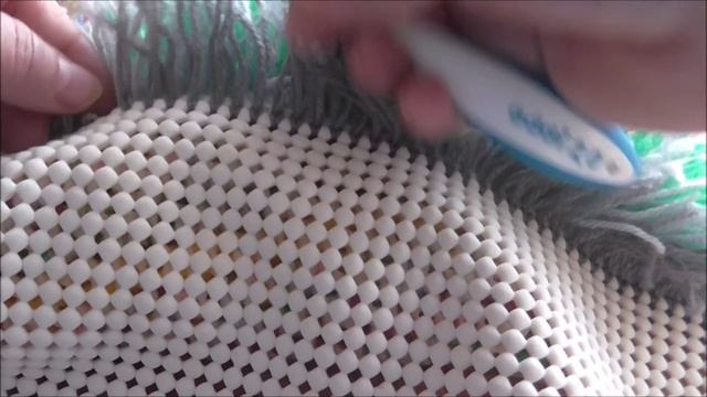 Коврик из остатков ниток смотреть онлайн