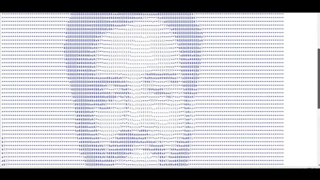 Coding @Yashraj Mukhate | Portrait By Coding | ASCII Art | Python смотреть онлайн