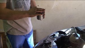 Замен масла Skoda Rapid