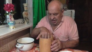 Берестяной туесок Вставляем донышко