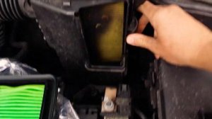 Under one Minute Nissan Qashqai 2014 2017 Air Filter Change