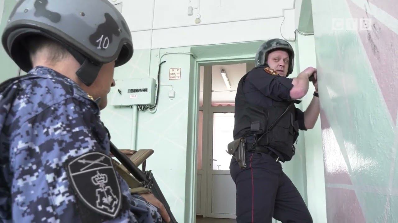 Отработка алгоритма в случае террористического акта или вооруженного нападения на учебное заведение