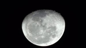 SONY HX100V ZOOM TEST MOON CLOSE UP VIDEO