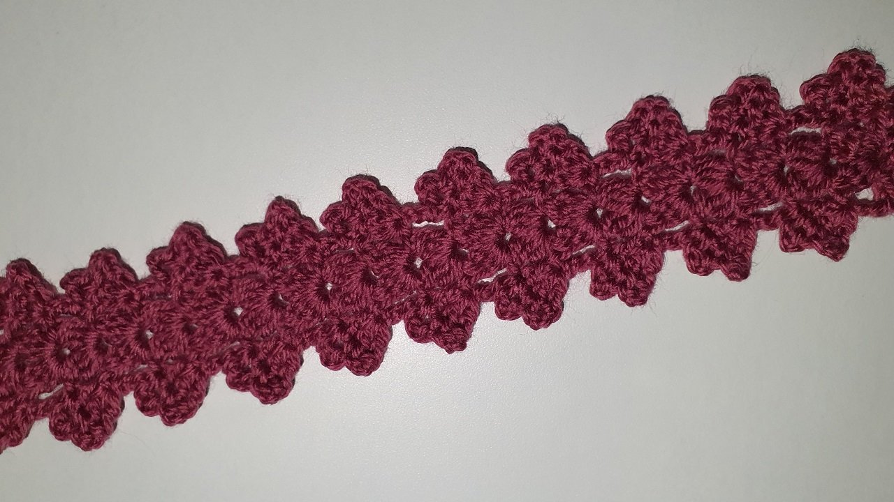 Простое ЛЕНТОЧНОЕ КРУЖЕВО крючком мастер-класс / Ribbon lace crochet