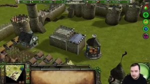 Научился побеждать трех ботов в Stronghold Legends