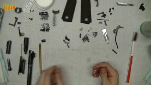 Gletcher CLT 1911 Чистка и смазка. Часть №2 Рамка.