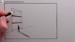 How to Draw a Man with Cast Shadow beside a Window: Tonal Drawing