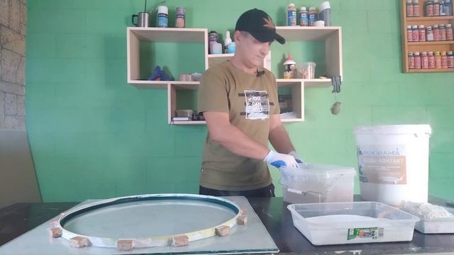 Самая простая и быстрая технология литьевого полимерного бетона, без заморочек и вибростола.