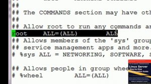 How to Use the Linux "sudo" Security Feature:  Linux Server Training 101