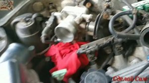 Как почистить дросельную заслонку, своими руками. how to clean the throttle