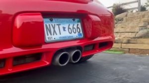 Porsche 2009 Cayman S  starting up