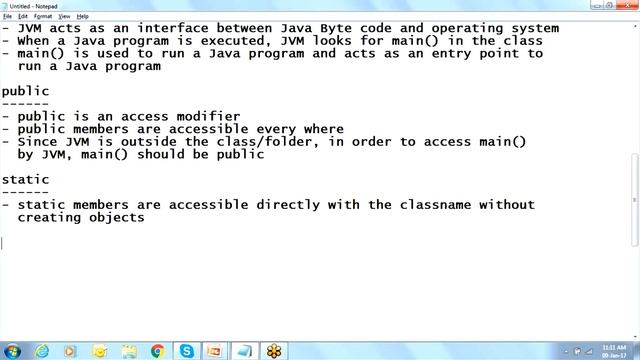 Java tutorial for Beginners  9 | main method in Java | Raj Technologies