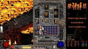 [D2 #09] Diablo 2 Completionist Hardcore Playthrough - Diablo, Lord of Terror (Normal Act IV)