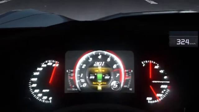 GT5 - Corvette Stingray 2014 - Top Speed