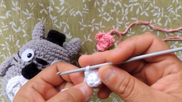 TOTORO Y NOVIA AMIGURUMI TEJIDO CROCHET 2/3 смотреть онлайн