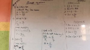 Teaching my students | Simple mathematics | Equations | Brackets