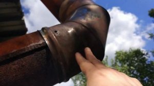 Сравнение модулей на одном дымоходе: дешёвая труба и нормальная. Ужоснах обеспечен.