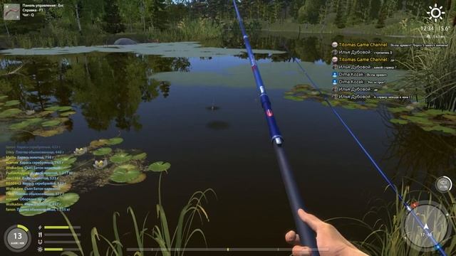 Русская рыбалка 4 #6 - Озеро Старый Острог - ищем клевые места смотреть онлайн