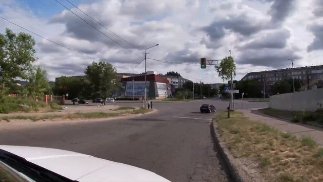 Усть-Каменогорск. КШТ. Дорога от Мечети до горы Чечек. Проедем по новой дороге и по новым районам.
