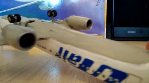 обзор на сборную модель боинга 737-800 1/144 звезда