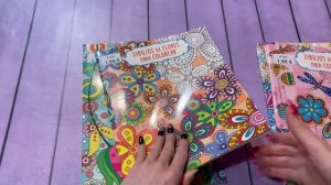 МОЯ КОЛЛЕКЦИЯ РАСКРАСОК 2023// Часть 7/9 //ВСЕ МОИ РАСКРАСКИ-АНТИСТРЕСС// больше 1000 книг