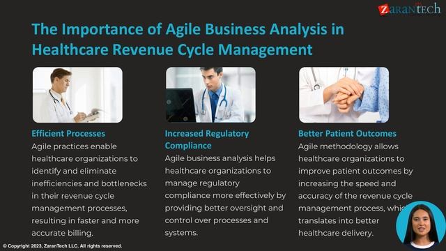 Agile Business Analysis for Healthcare Revenue Cycle Management | ZaranTech