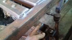 минитрактор  часть 4, передняя балка, рулевой редуктор