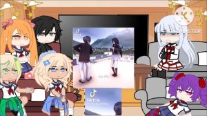 Yandere simulator react to ryoba | GC| Yandere simulator