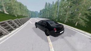 Chrysler 300C SRT 8 | Dousojin touge | keyboard steering | beamng drive |